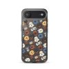 Dog Heads Seamless iPhone Clear Case