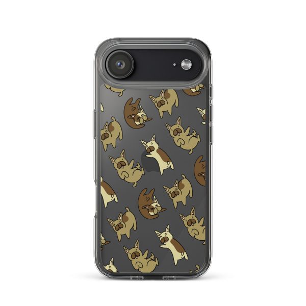 French Bulldog iPhone Clear Case