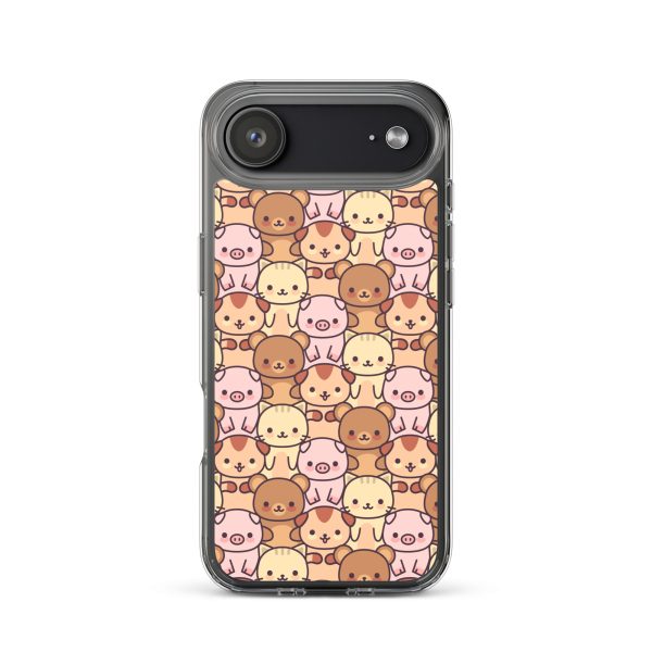Kawaii Animals iPhone Clear Case