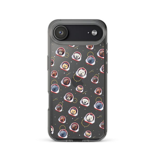 Space Dogs iPhone Clear Case