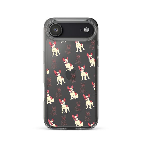 French Bulldog iPhone Clear Case