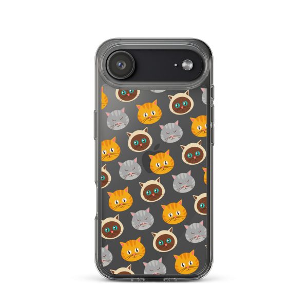 Cute Cats iPhone Clear Case