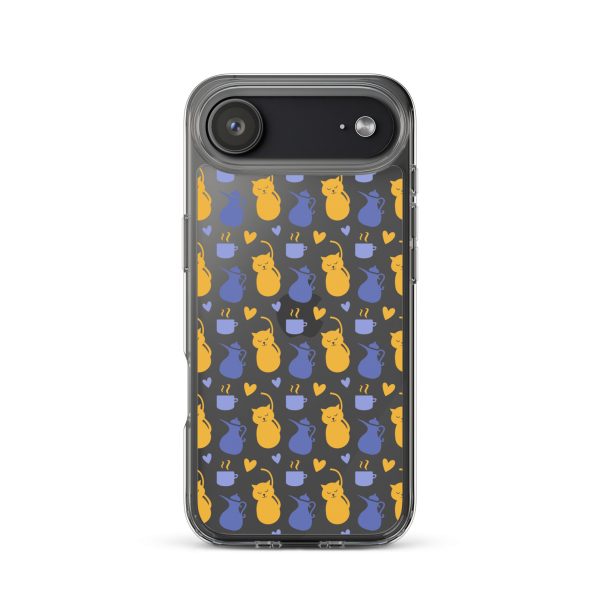 Tea and Cat iPhone Clear Case