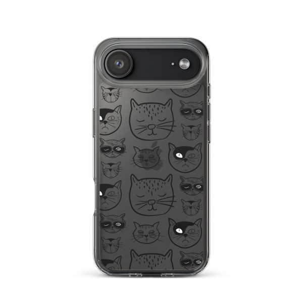 Cartoonish Cat iPhone Clear Case
