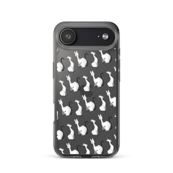 Classy Cats iPhone Clear Case