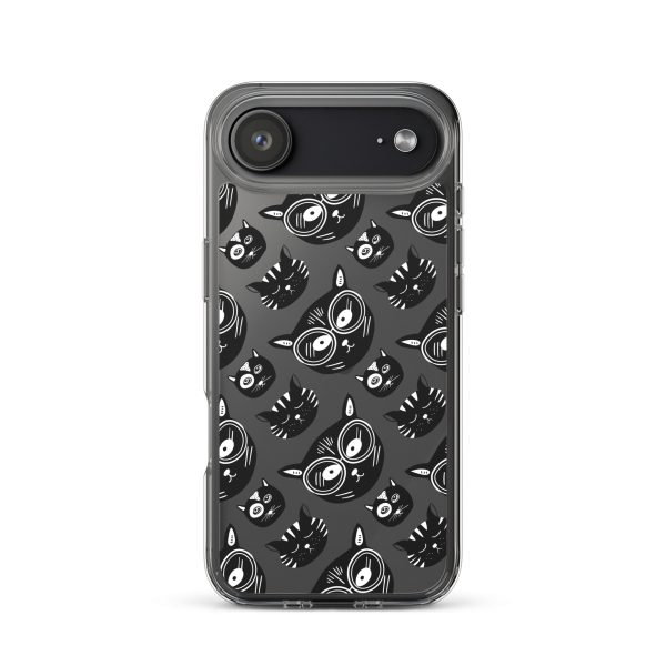 Funky Cats iPhone Clear Case