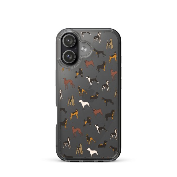 Dog Breeds iPhone Clear Case