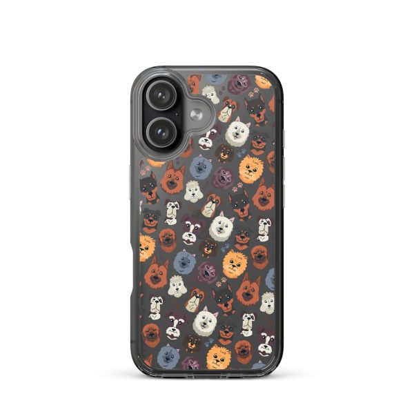 Dog Heads iPhone Clear Case