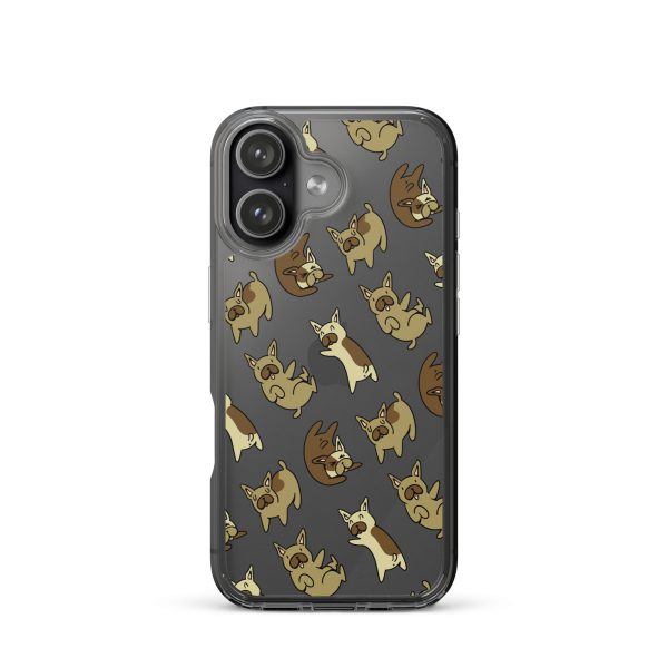 French Bulldog iPhone Clear Case