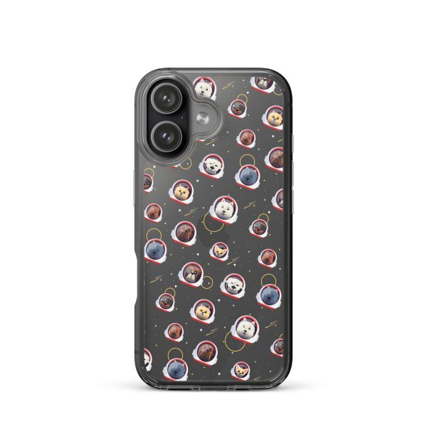 Space Dogs iPhone Clear Case