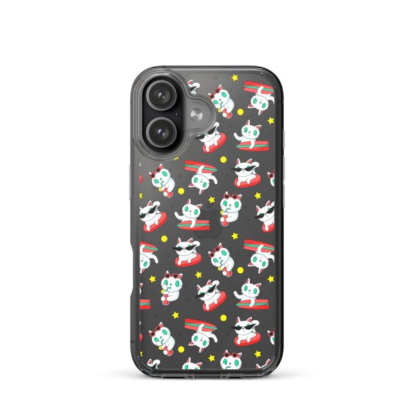 clear-case-for-iphone-iphone-17-case-on-phone-6a1d6f6aa0306.jpg Cat Surfing iPhone Clear Case