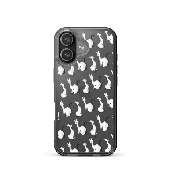 Classy Cats iPhone Clear Case