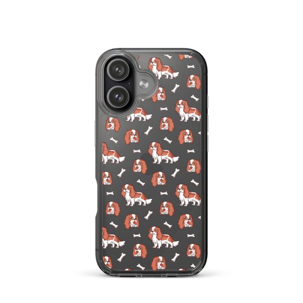 clear-case-for-iphone-iphone-17-case-on-phone-6a1d80d69be12.jpg Cavalier Dog iPhone Clear Case