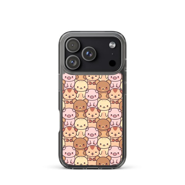 Kawaii Animals iPhone Clear Case