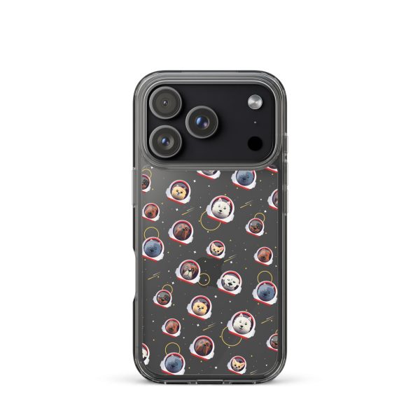 Space Dogs iPhone Clear Case