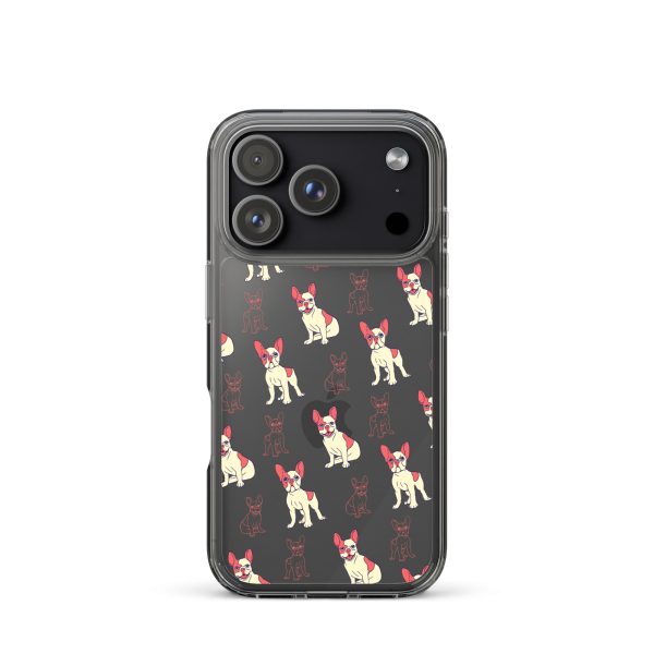 French Bulldog iPhone Clear Case