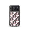 Cat Flowers and Hearts iPhone Clear Case