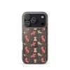 Cat Silhouettes Seamless iPhone Clear Case