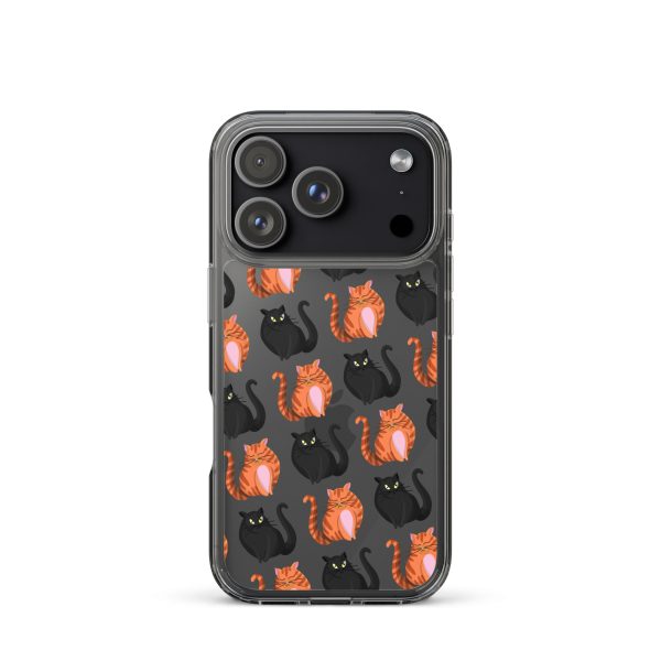 Cute Cat iPhone Clear Case