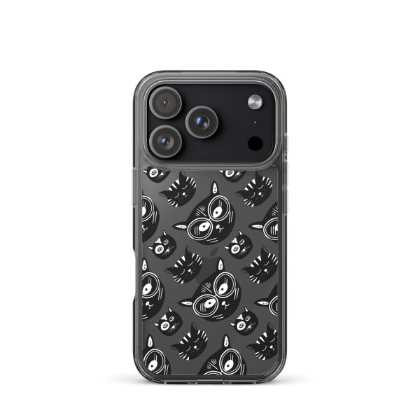 Funky Cats iPhone Clear Case