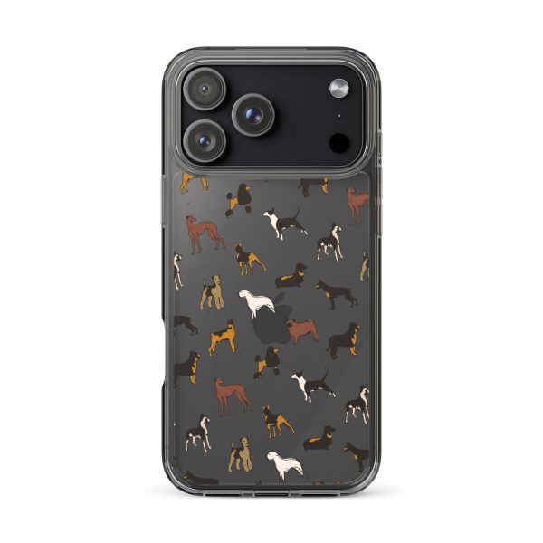 Dog Breeds iPhone Clear Case