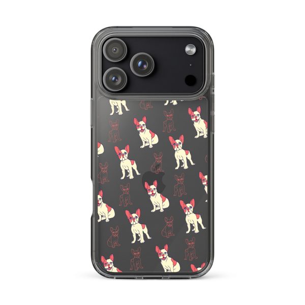 French Bulldog iPhone Clear Case