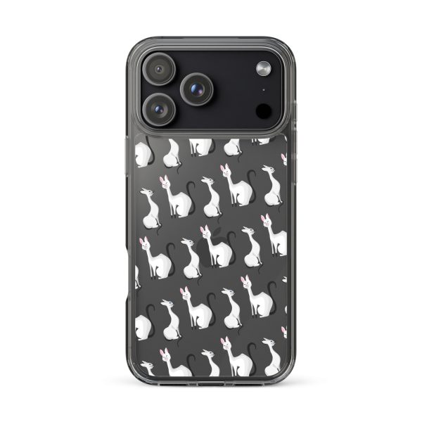 Classy Cats iPhone Clear Case