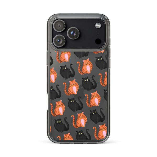Cute Cat iPhone Clear Case