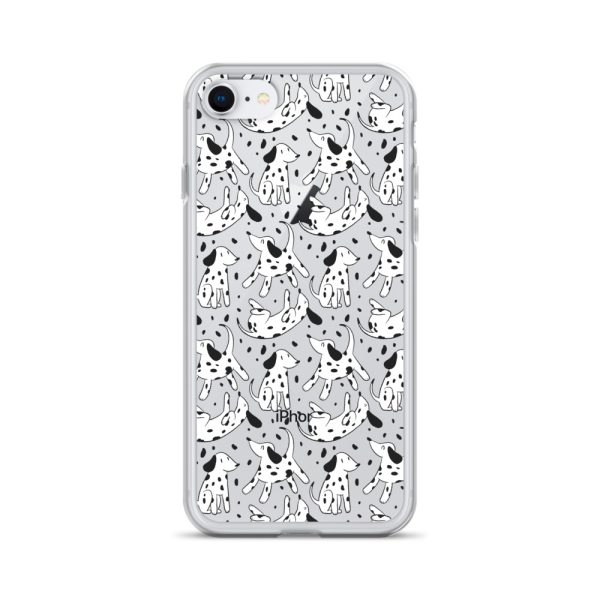 Dalmatian Dog iPhone Clear Case