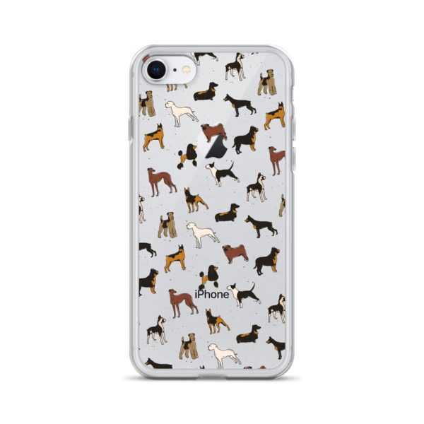 Dog Breeds iPhone Clear Case