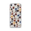 Dog Heads Seamless iPhone Clear Case