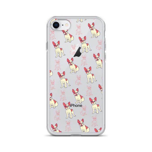 French Bulldog iPhone Clear Case