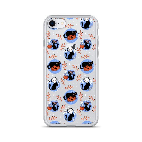 Halloween Cats iPhone Clear Case