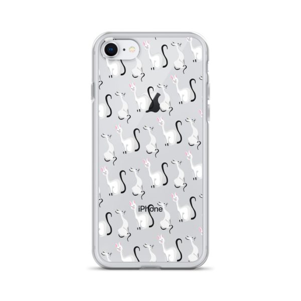 Classy Cats iPhone Clear Case