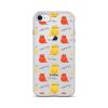Abstract Colorful Cats iPhone Clear Case