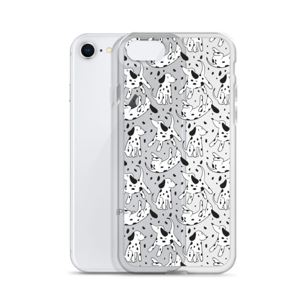 Dalmatian Dog iPhone Clear Case