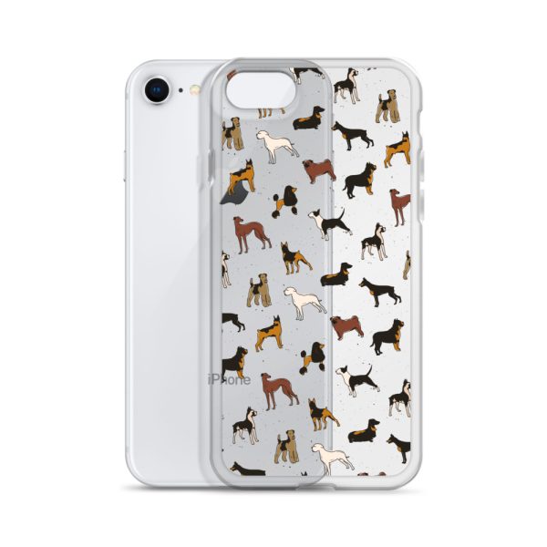 Dog Breeds iPhone Clear Case