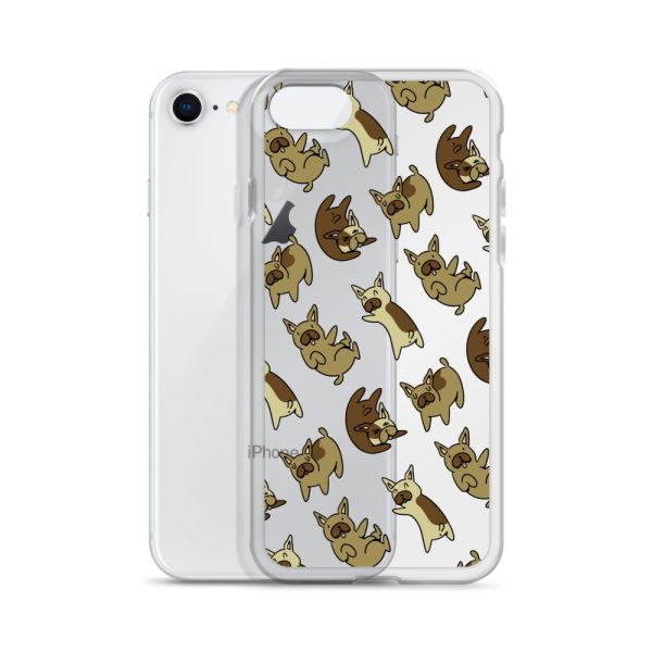 French Bulldog iPhone Clear Case