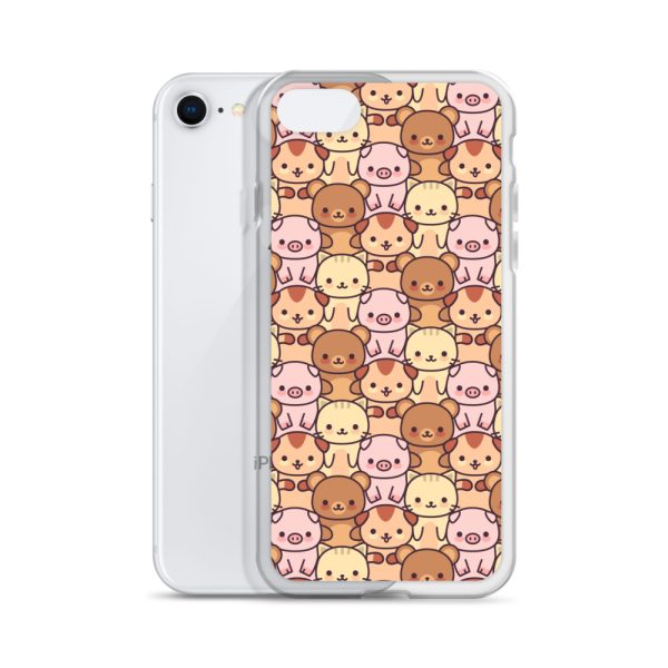 Kawaii Animals iPhone Clear Case