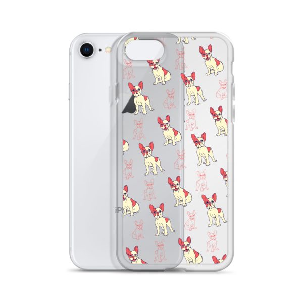 French Bulldog iPhone Clear Case