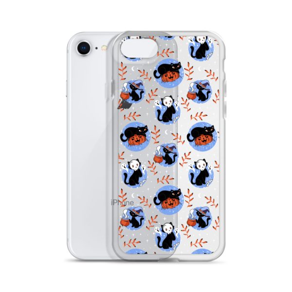 Halloween Cats iPhone Clear Case
