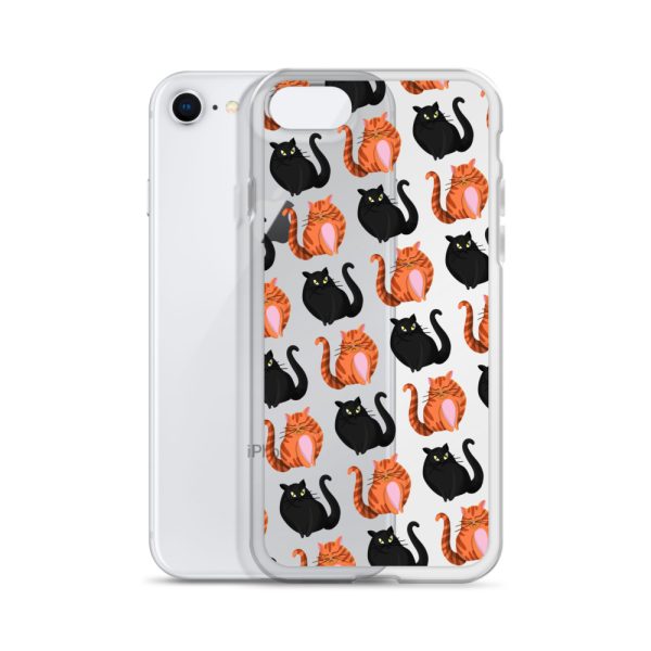 Cute Cat iPhone Clear Case