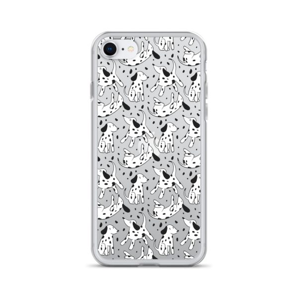 Dalmatian Dog iPhone Clear Case