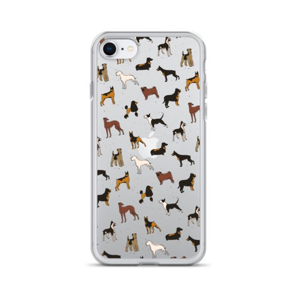 Dog Breeds iPhone Clear Case