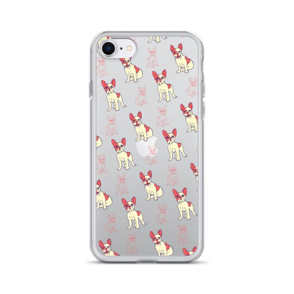 French Bulldog iPhone Clear Case