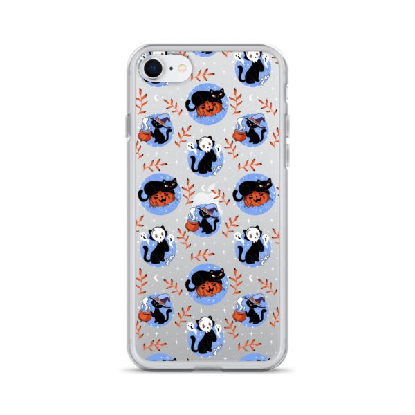 Halloween Cats iPhone Clear Case