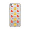 Abstract Colorful Cats iPhone Clear Case