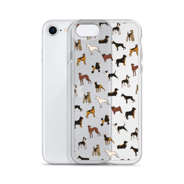 Dog Breeds iPhone Clear Case