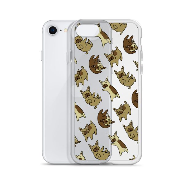 French Bulldog iPhone Clear Case