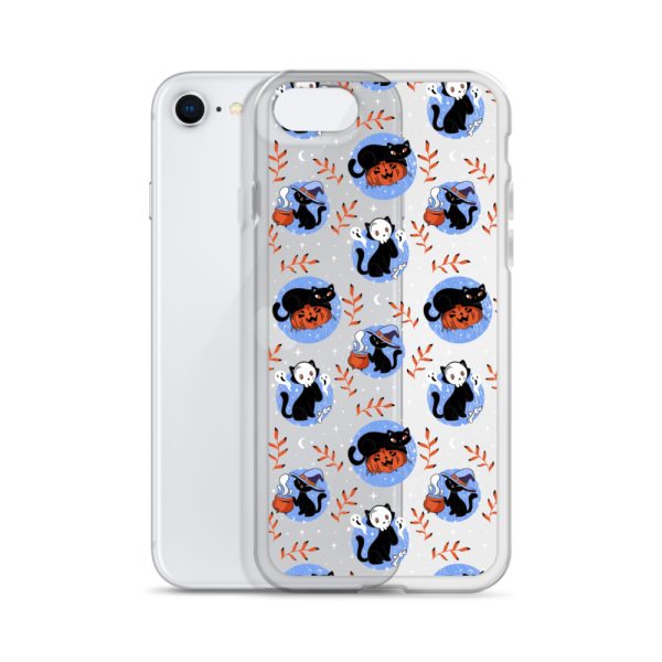 Halloween Cats iPhone Clear Case